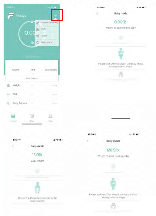 Bveiugn FG-220 Bathroom Smart Scale 9