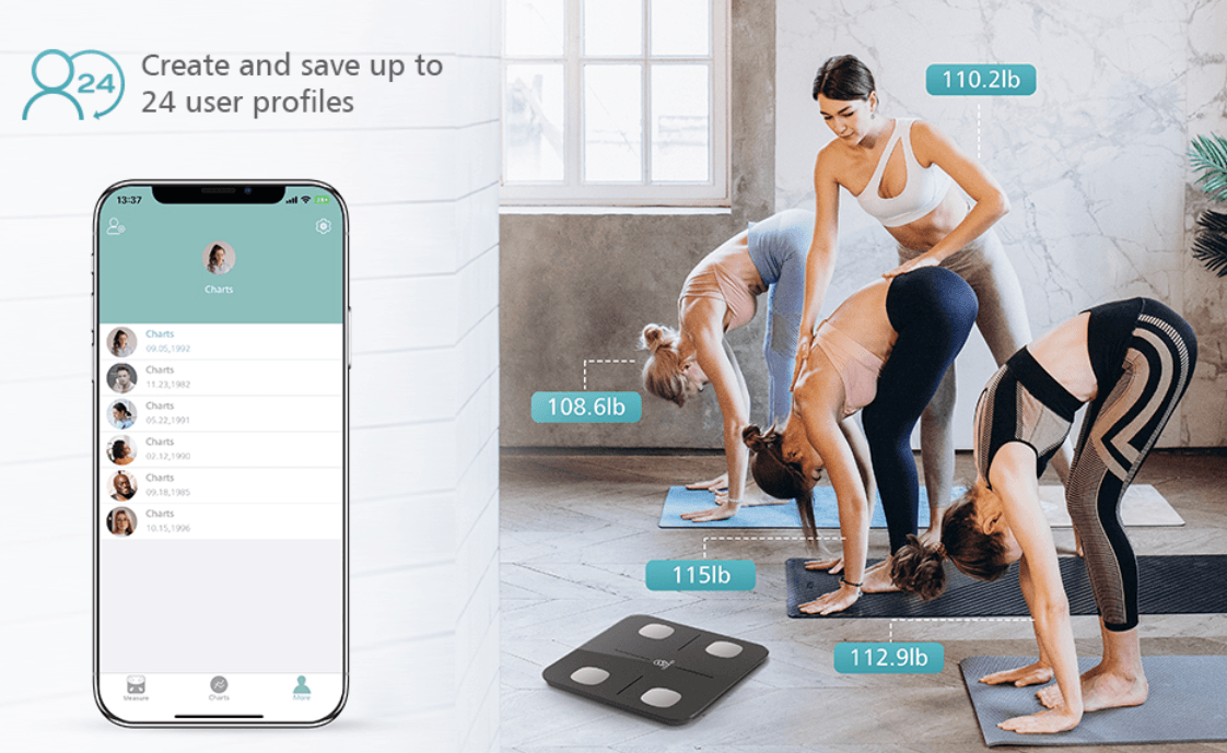 Bveiugn FG-220 Bathroom Smart Scale User Manual