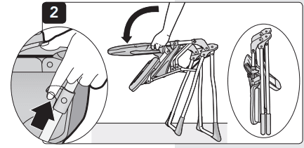 Cosco Simple Fold High Chair -6