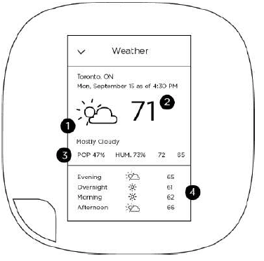Ecobee3 Lite Smart Wi-Fi Thermostat -6