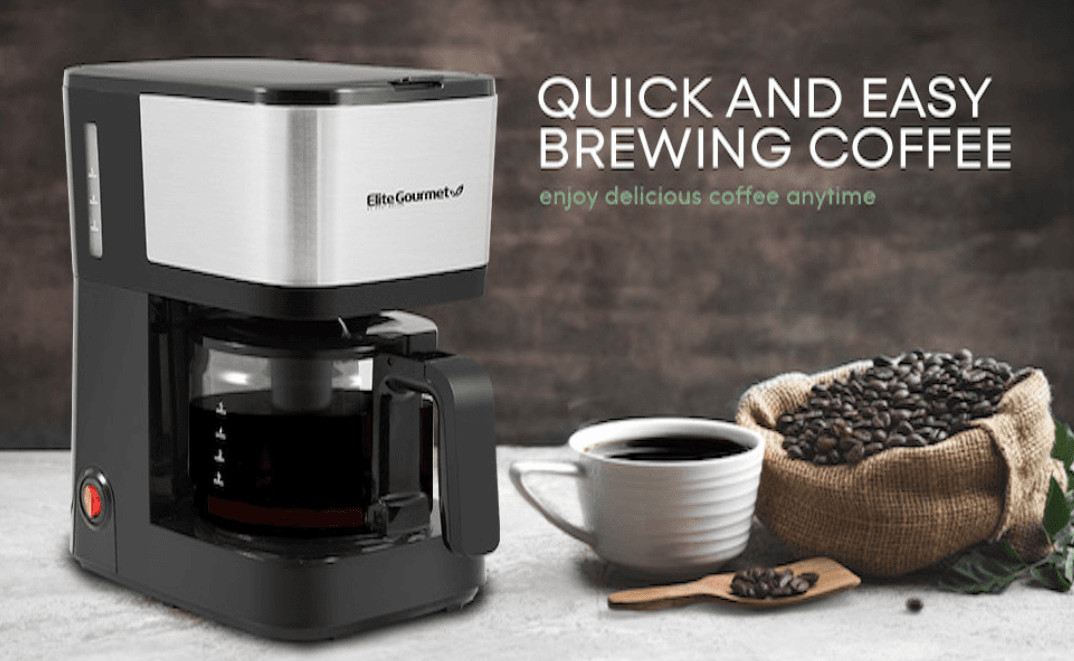 Elite Gourmet EHC9420 5-Cup Automatic Brew & Drip Coffee Maker Instructions