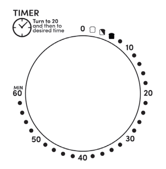 Elite Gourmet ETO-4510M French Door Convection Toaster Oven Instruction Manual Elite Gourmet ETO-4150M French Door Convection Toaster Oven 5