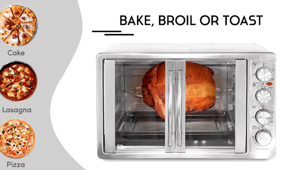 Elite Gourmet ETO-4510M French Door Convection Toaster Oven Instruction Manual Elite Gourmet ETO-4510M French Door Convection Toaster Oven featured image