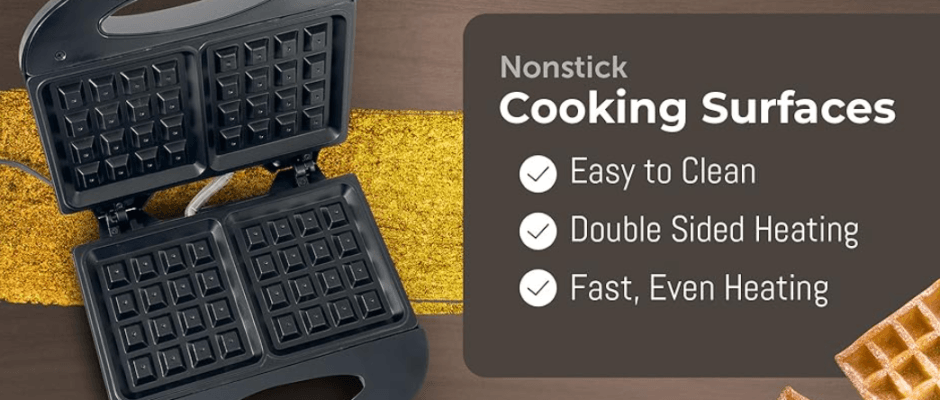 Elite Gourmet EWM-2207 Belgian Waffle Maker featured image