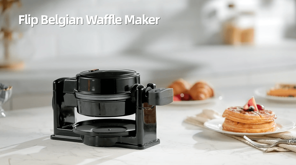 Elite Gourmet EWM460 Rotating Flip Belgian Waffle Maker Manual