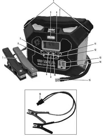 EverStart maxx PPS1CWE 1000 peak Amp Power Station Jump Starter -featured