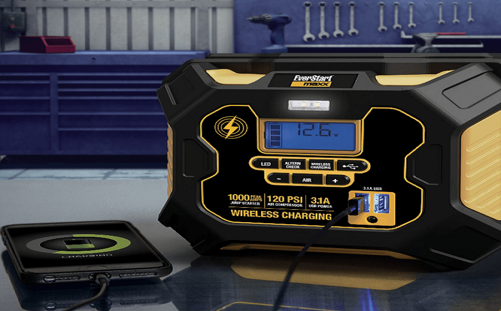 EverStart maxx PPS1CWE 1000 peak Amp Power Station Jump Starter Manual