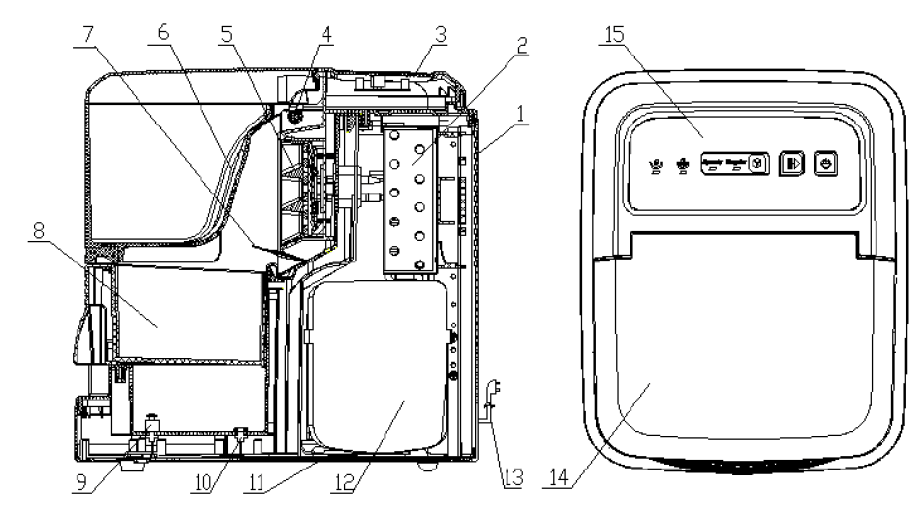 Frigidaire EFIC229-VCM 33 lbs Compact Ice Maker-first