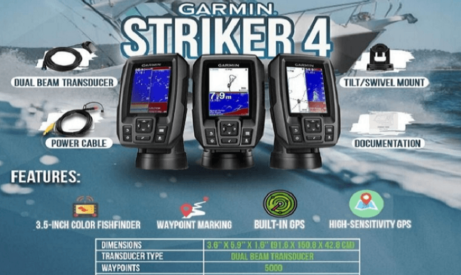 Garmin Striker Plus 4 with Dual-Beam transducer featured image