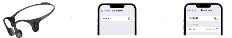 Mojawa M2101 Run Plus Bone Conduction Sports Headphones-2