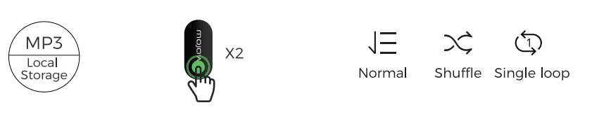 Mojawa M2101 Run Plus Bone Conduction Sports Headphones-7