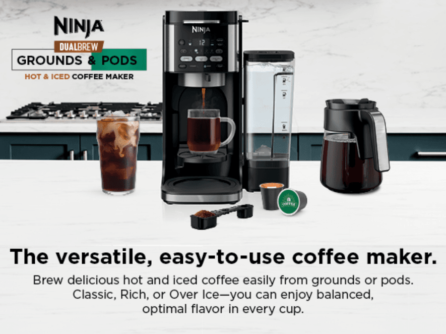NINJA CFP101 Dualbrew Hot Iced Coffee Maker prod