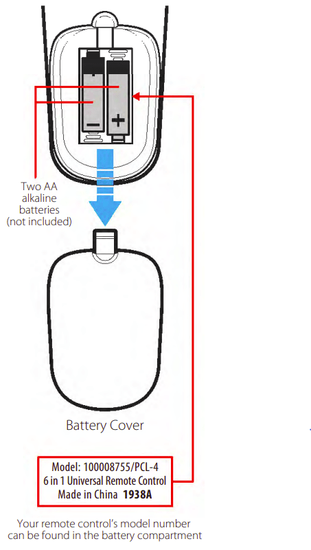 Onn 100008755 6-Device Universal Remote User Guide Onn 100008755 6-Device Universal Remote-1ST
