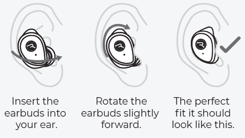 Raycon E55 True Wireless Earbuds User Manual-6