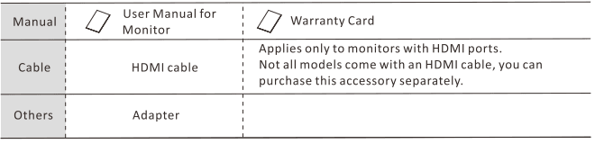 Sansui ES-G24X5 Full HD Gaming Monitor-table