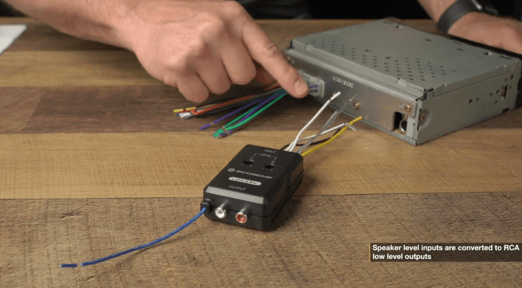 Scosche LOC2SL Line Output Converter Amplifier Adapter User Guide