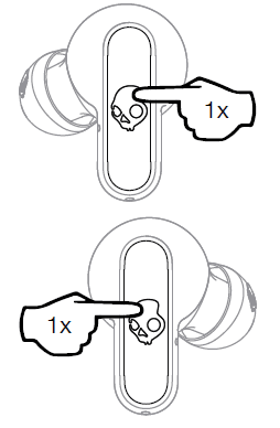 Skullcandy Dime Series In-Ear Wireless Earbuds User Guide-8