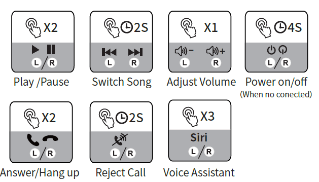 TikSounds Q25 Wireless Earbuds 6