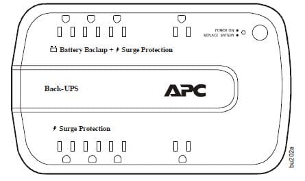 APC NS600 Back-UPS 2