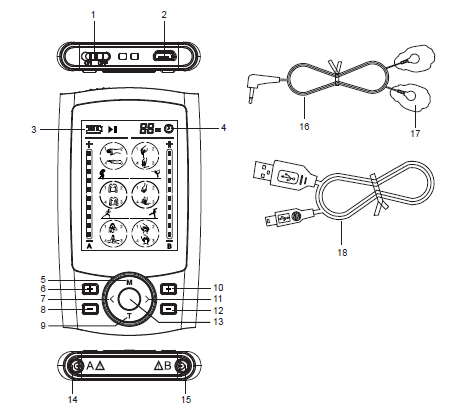 Belifu SM9126 MINI Massager User Manual-1