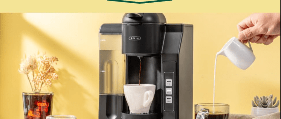 Bella Dual Single Serve Coffee Maker -featured