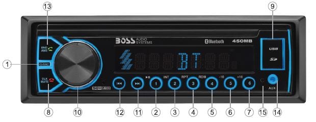 Boss Audio Systems 450MB Digital Media Receiver User Manual Boss Audio Systems 450MB Digital Media Receiver 4
