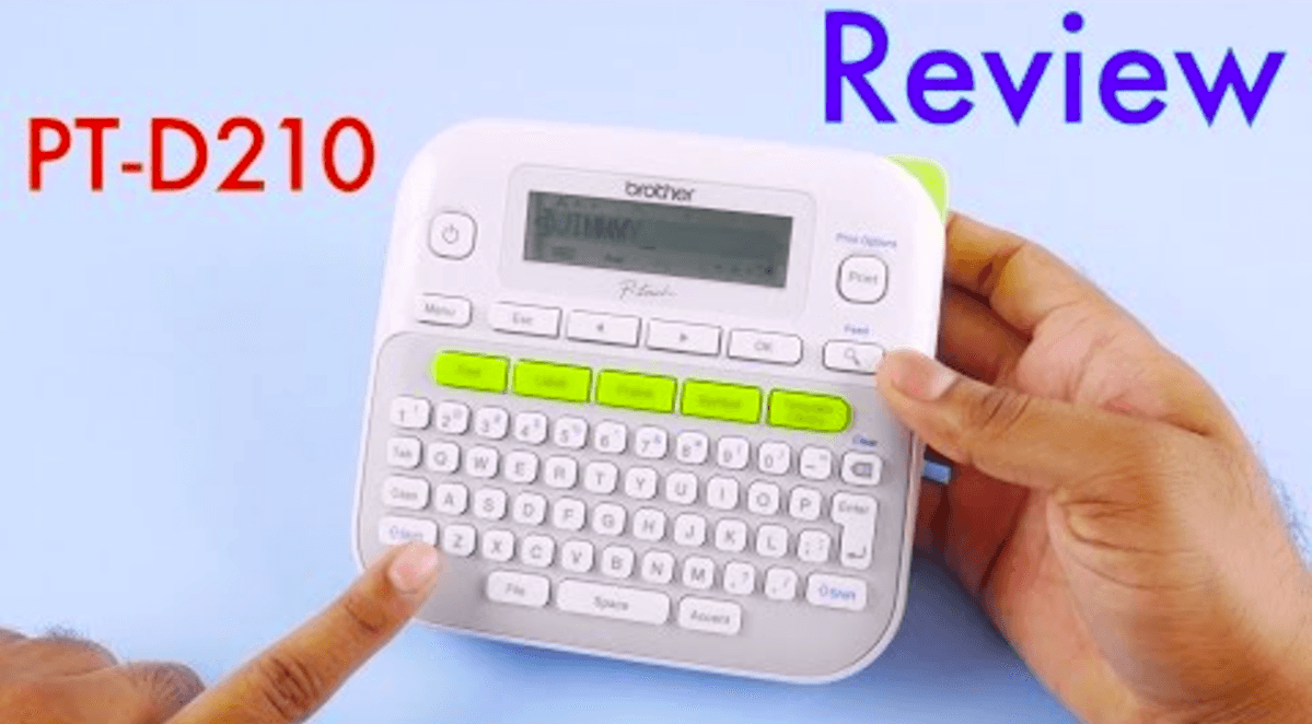 Brother PT-D210 Portable Labeler User Manual