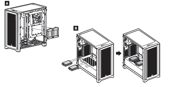 Corsair 4000D AirFlow Mid-Tower PC Gaming Case-11