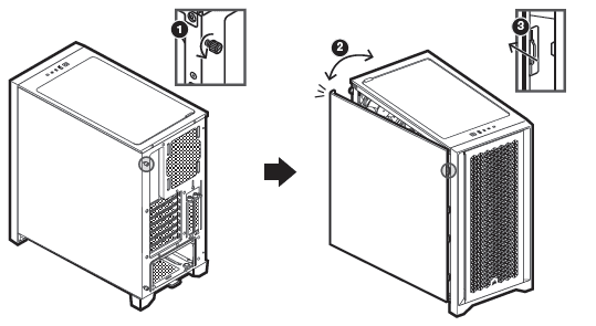 Corsair 4000D AirFlow Mid-Tower PC Gaming Case-6
