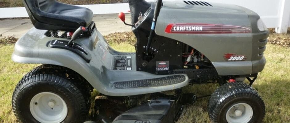 Craftsman LT2000 Lawn Tractor FEATURED IMAGE
