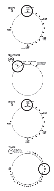 Elite Gourmet ETO-4510M French Door Convection Toaster Oven Instruction Manual Elite Gourmet ETO-4150M French Door Convection Toaster Oven 11