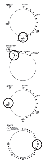 Elite Gourmet ETO-4510M French Door Convection Toaster Oven Instruction Manual Elite Gourmet ETO-4510M French Door Convection Toaster Oven 6
