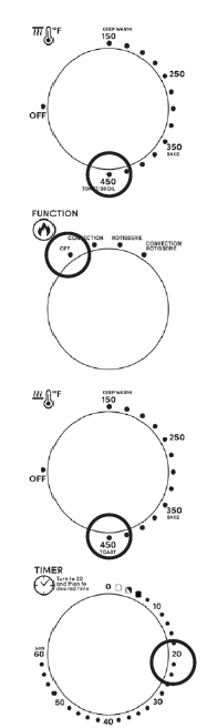Elite Gourmet ETO-4510M French Door Convection Toaster Oven Instruction Manual Elite Gourmet ETO-4150M French Door Convection Toaster Oven 8