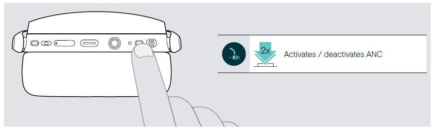 Epos Sennheiser Adapt 360 Over-Ear Bluetooth Headset 33