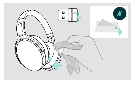 Epos Sennheiser Adapt 360 Over-Ear Bluetooth Headset 58