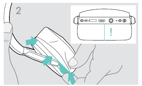 Epos Sennheiser Adapt 360 Over-Ear Bluetooth Headset 60