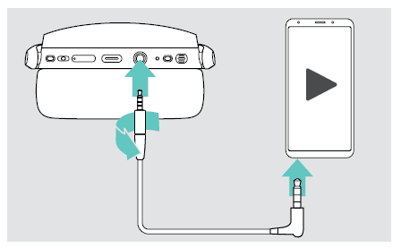 Epos Sennheiser Adapt 360 Over-Ear Bluetooth Headset