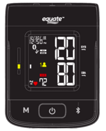 Equate HL858CE Blood Pressure Monitor Instruction Manual Equate HL858CE Blood Pressure Monitor Instruction Manual-main
