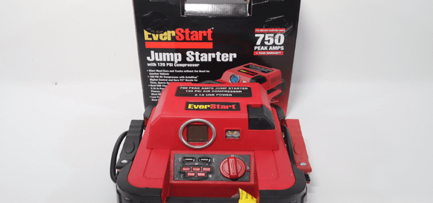 EverStart JUS750CE jump starter-featured