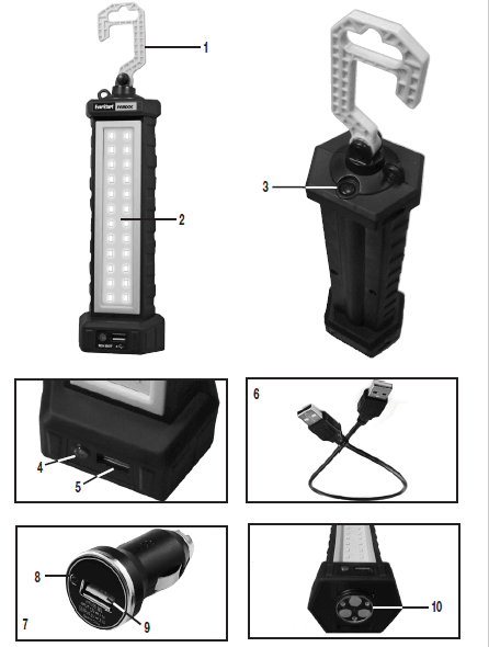 EverStart maxx BB24PE Rechargeable Lithium-Ion LED Worklight-1