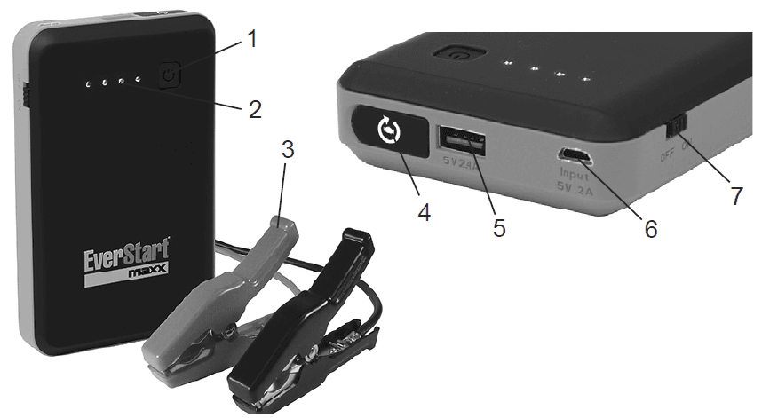 EverStart maxx EL224 Jump Starter-1