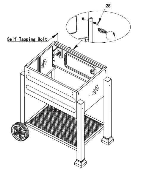 Expert Grill XG1910200103 Charcoal Grill -15