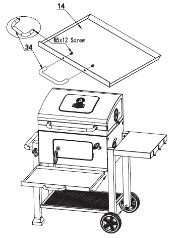 Expert Grill XG1910200103 Charcoal Grill -33