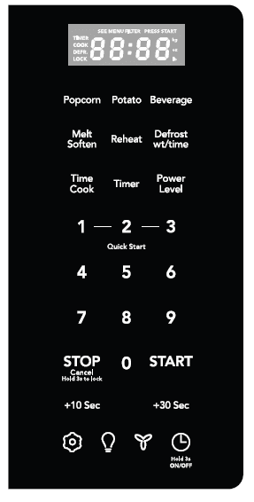 FMOS1846BS Frigidaire Microwave Manual FMOS1846BS Frigidaire Microwave 1