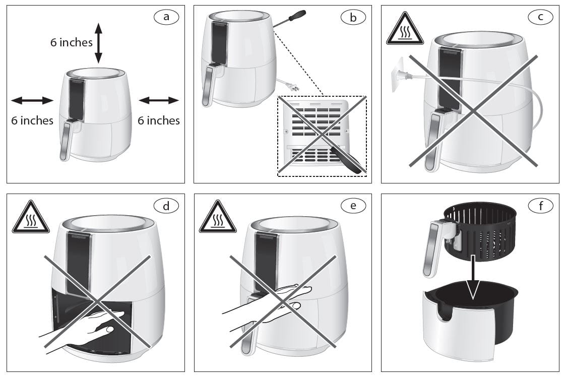 Farberware FT-43479W Oil-Less Fryer 2