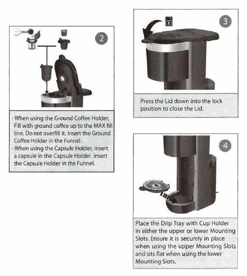 Farberware FW12 Touch K-Cup Single Serve Coffee Maker Manual-6