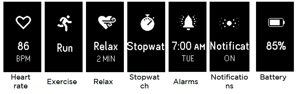 Fitbit Charge 2 Fitness Smartwatch User Manual-6
