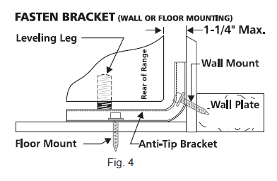 Frigidaire Freestanding Gas Range Installation Instructions Frigidaire Freestanding Gas Range Installation Instructions-10
