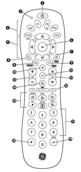 GE 24922 Universal Remote 1