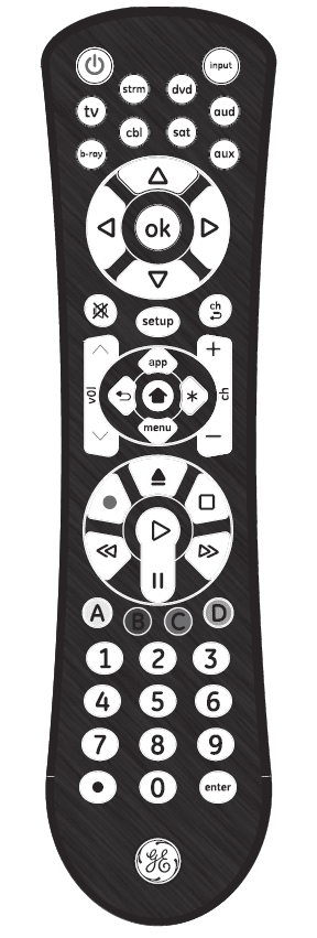 GE 41567 Universal Remote Instruction Manual GE 41567 Universal Remote Instruction Manual-main imag